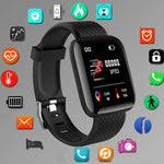Affordable Smartwatch for Fitness Tracking and Message Notifications