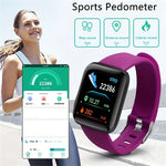 Affordable Smartwatch for Fitness Tracking and Message Notifications