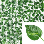 Artificial Green Ivy Leaf Garland - DIY Garden & Home Decor