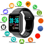 Affordable Smartwatch for Fitness Tracking and Message Notifications