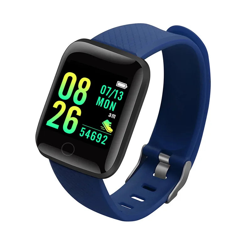 Affordable Smartwatch for Fitness Tracking and Message Notifications