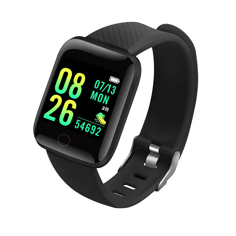 Affordable Smartwatch for Fitness Tracking and Message Notifications