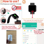 Affordable Smartwatch for Fitness Tracking and Message Notifications