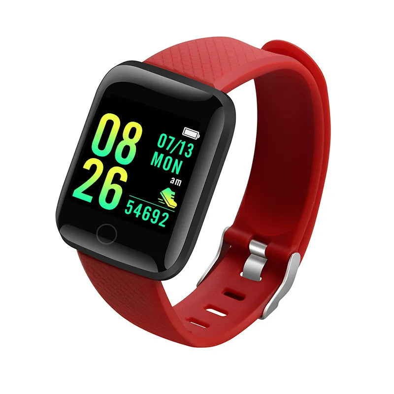 Affordable Smartwatch for Fitness Tracking and Message Notifications