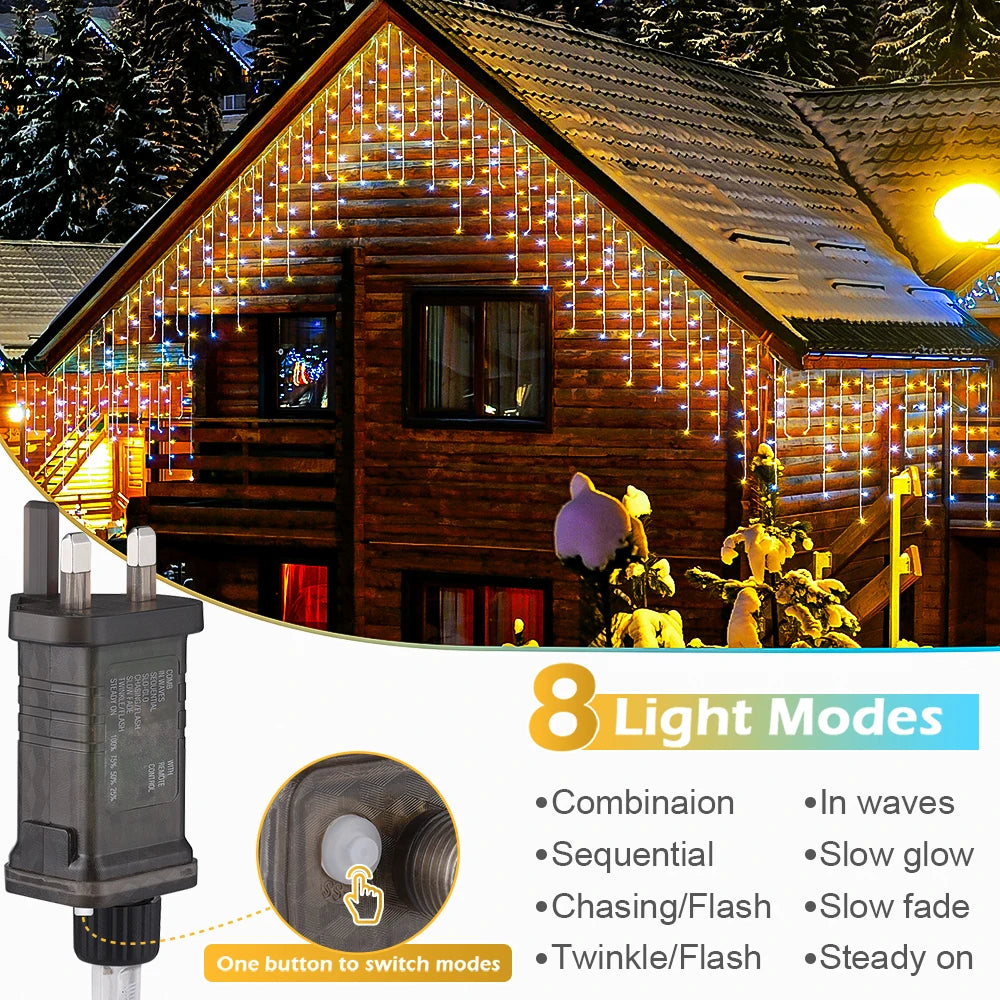 15M LED String Lights - Remote Control Fairy Lights for Decor - Image 3