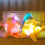 LED Light Up Dolphin Plush - 32cm Glowing Soft Toy Pillow Gift - Image 3