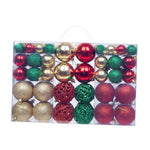 100Pcs Christmas Ball Ornaments Tree Decorative Shatterproof