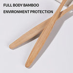 Bamboo Charcoal Toothbrush Set - 10 Pack Soft Bristle for Family - Image 3