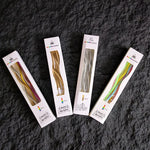 Elegant Gold Birthday Candles - 6 Pack Curved Slender Party Candles - Image 6