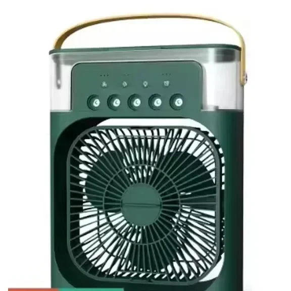 3-in-1 Portable Air Cooler - Mini Fan Humidifier with LED Light