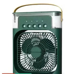3-in-1 Portable Air Cooler - Mini Fan Humidifier with LED Light