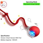 Interactive Cat Ball Toy - Intelligent Obstacle Avoidance