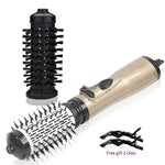2-in-1 Hair Dryer Brush - Rotating Hot Air Styler Volumizer