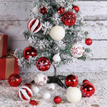 100Pcs Christmas Ball Ornaments Tree Decorative Shatterproof - Image 3