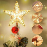 LED Christmas Tree Star Topper - Lighted Tree Top Decoration 15cm - Image 6
