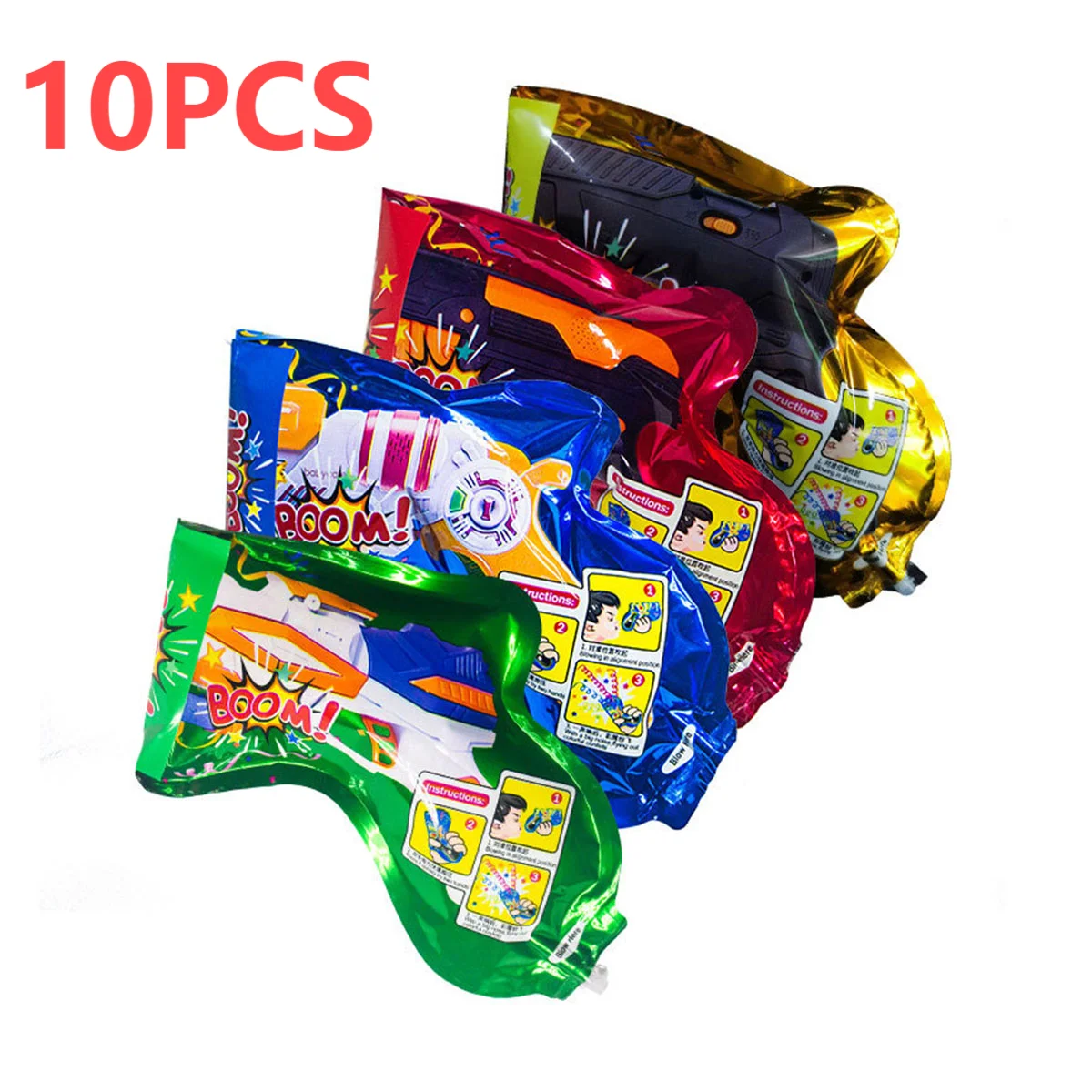 Party Confetti Poppers - Handheld Celebration Shooter Set