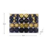 100Pcs Christmas Ball Ornaments Tree Decorative Shatterproof