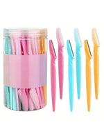 Eyebrow Razors 30 Pack - Dermaplaning Facial Hair Removal Tool