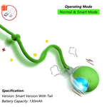 Interactive Cat Ball Toy - Intelligent Obstacle Avoidance