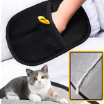 Pet Grooming Gloves - Hair Remover Brush for Dogs Cats