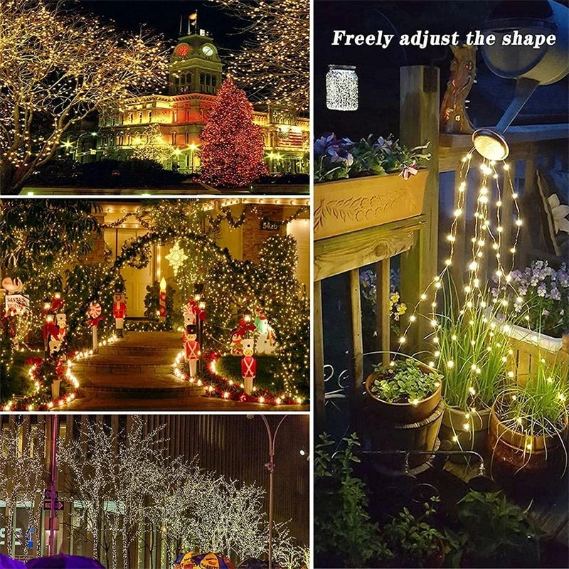7M~42M Solar Power Fairy String Lights - Waterproof - Copper Wire - - Image 4