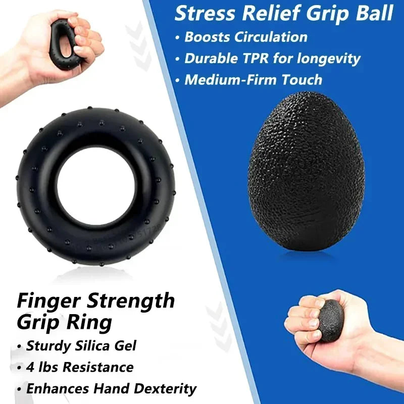 Hand Grip Strengthener - Finger Trainer Exercise Therapy Tool - Image 3