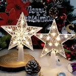 LED Christmas Tree Star Topper - Lighted Tree Top Decoration 15cm - Image 4