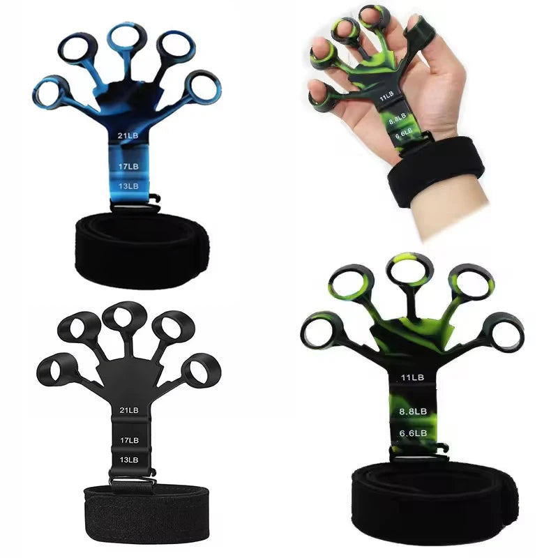 Hand Grip Strengthener - Finger Trainer Exercise Therapy Tool