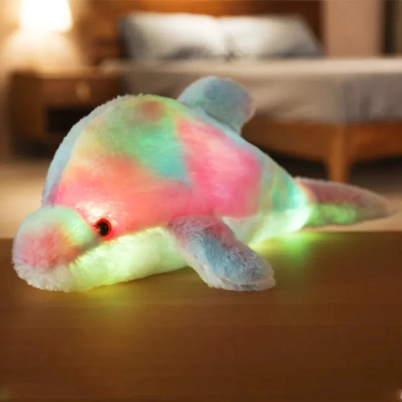 30CM Creative Toy Luminous Pillow Soft Stuffed Plush Glowing Colorful