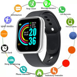 Affordable Smartwatch for Fitness Tracking and Message Notifications