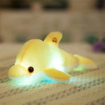 LED Light Up Dolphin Plush - 32cm Glowing Soft Toy Pillow Gift