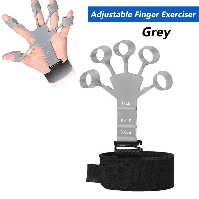 Hand Grip Strengthener - Finger Trainer Exercise Therapy Tool
