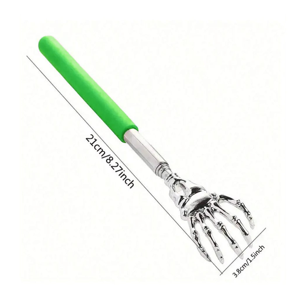 Telescopic Back Scratcher - Extendable Stainless Steel Massager
