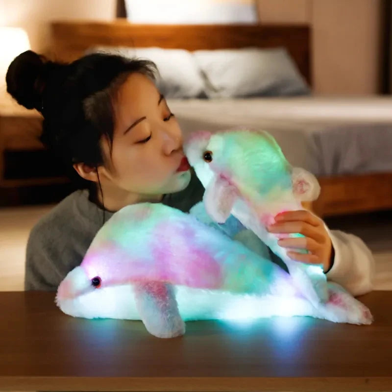 30CM Creative Toy Luminous Pillow Soft Stuffed Plush Glowing Colorful - Image 6