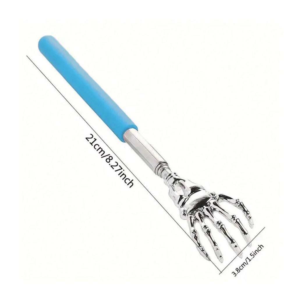 Telescopic Back Scratcher - Extendable Stainless Steel Massager