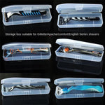 Mens Razor Storage Case - Portable Shaver Organizer Box - Image 3