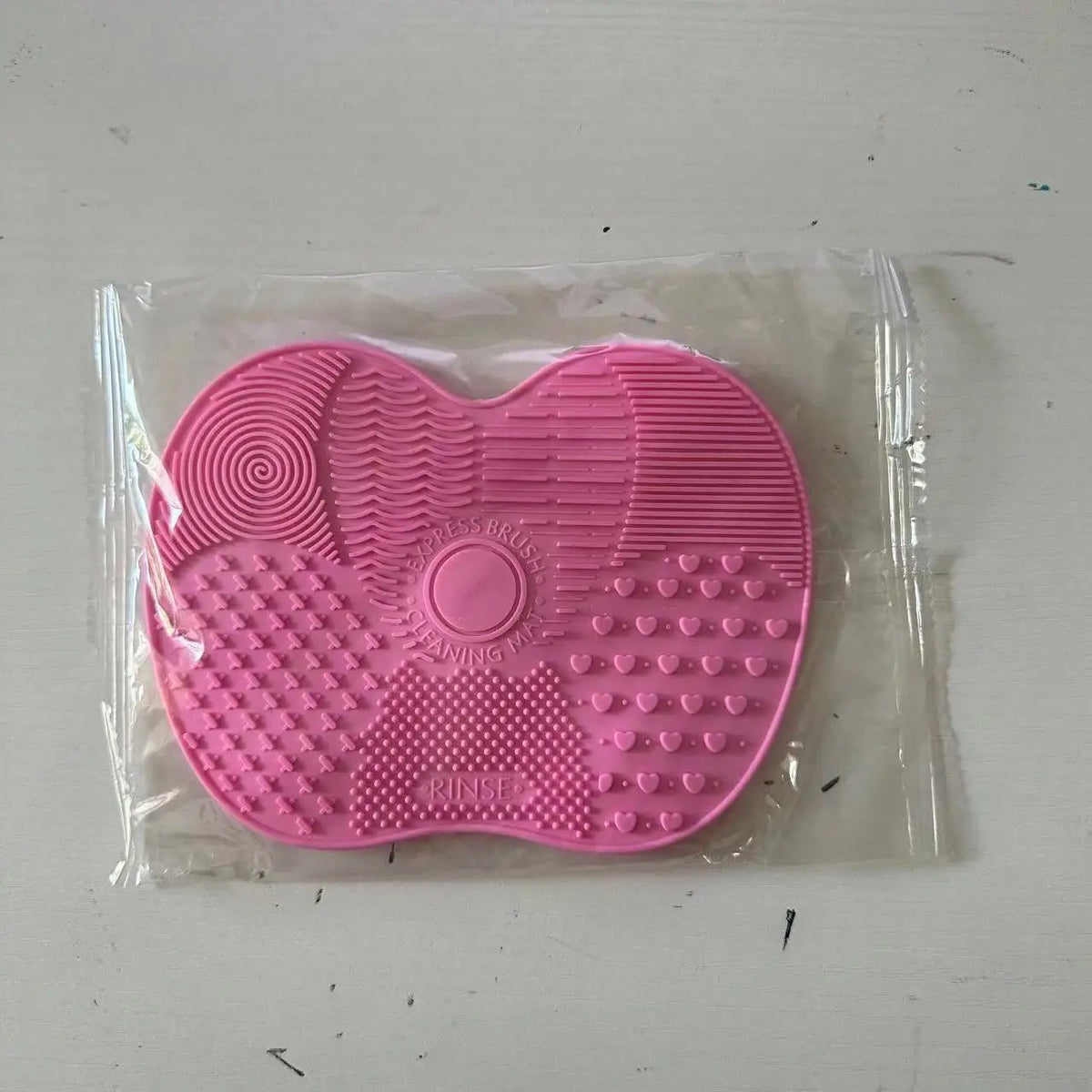 Silicone Makeup Brush Cleaner - Portable Washing Scrubber Mat