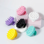 Silicone Scalp Massager Brush - Shampoo Hair Cleaning Comb - Image 2