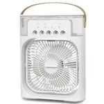3-in-1 Portable Air Cooler - Mini Fan Humidifier with LED Light
