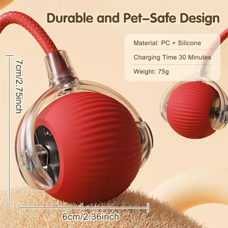 Hot cat toys are automatically teasing cat balls and self-exciting cat - Image 5
