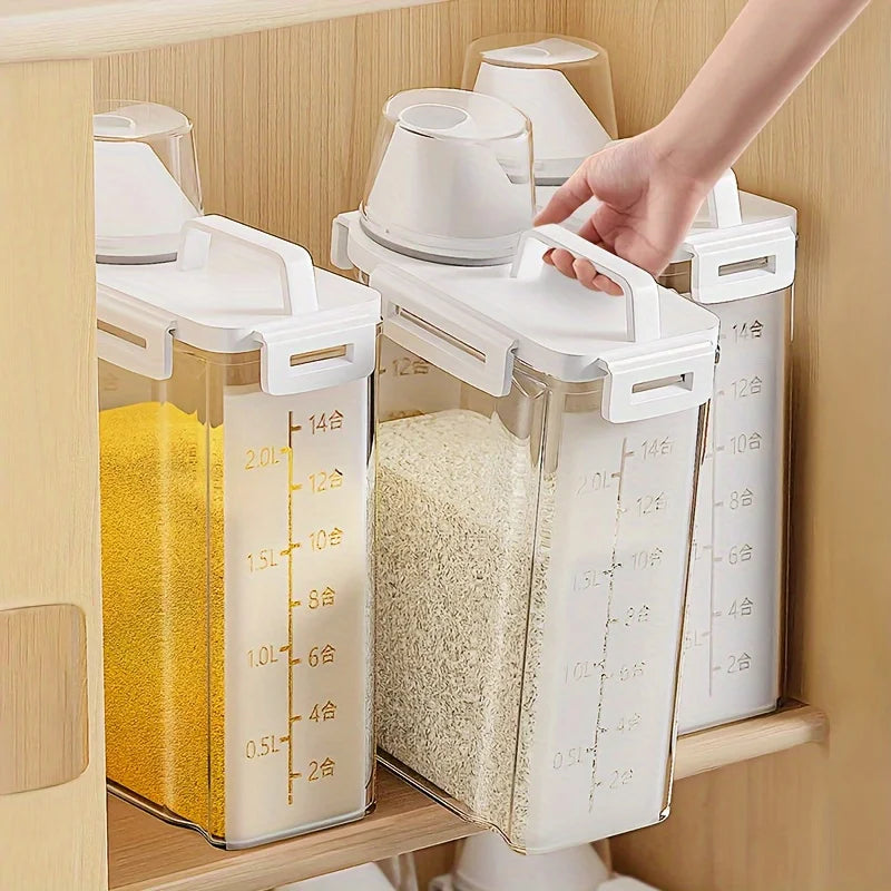 Airtight Food Storage Container 2.5L - Pantry Organization Box