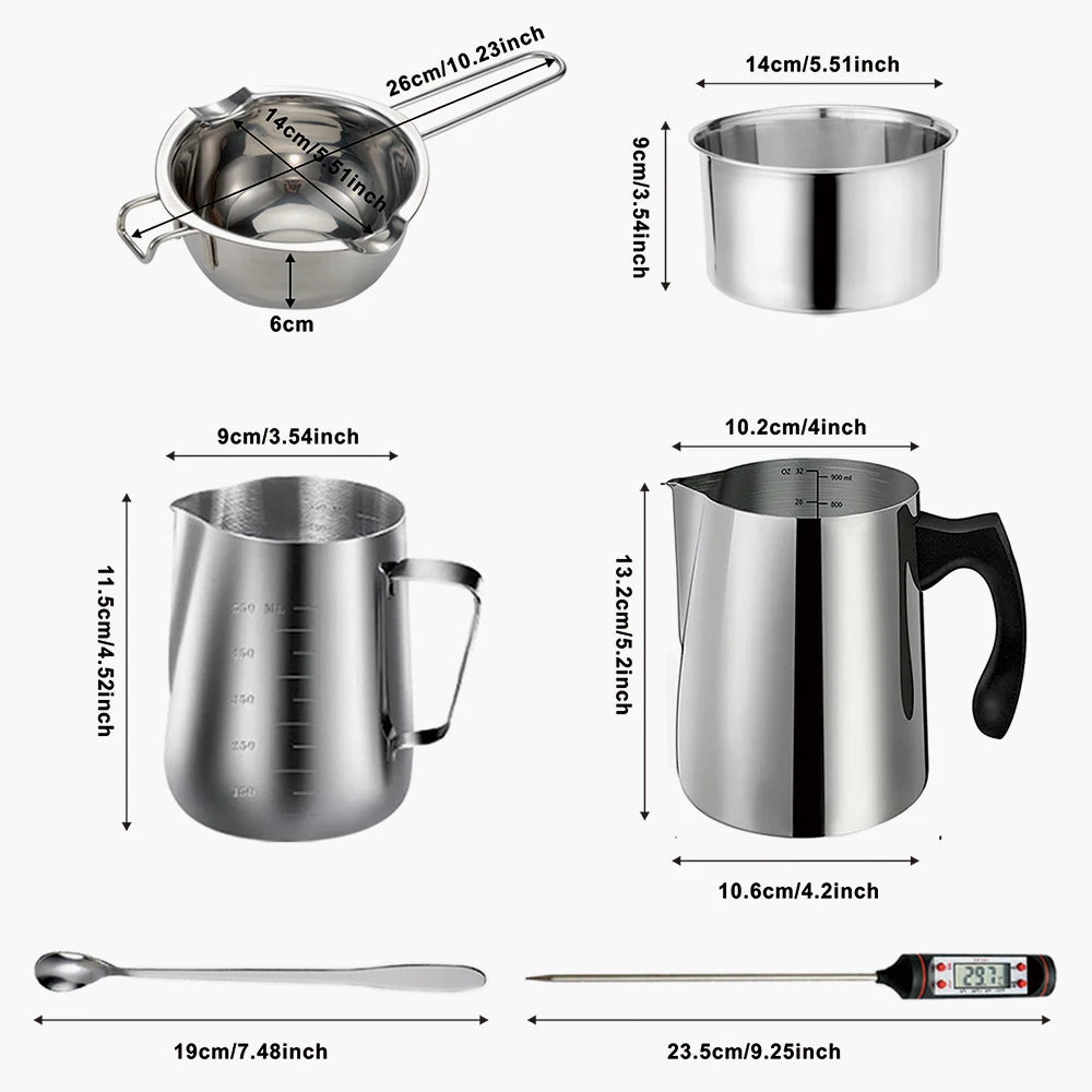 Candle Making Kit - Complete DIY Wax Melting Supplies Set - Image 6