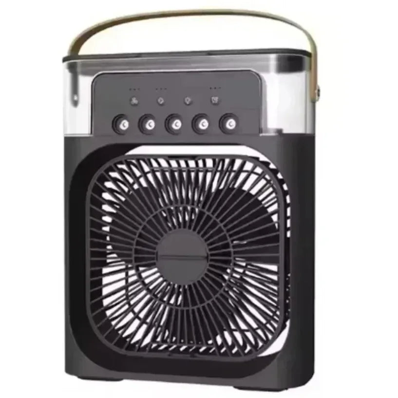 3-in-1 Portable Air Cooler - Mini Fan Humidifier with LED Light - Image 5