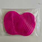 Silicone Makeup Brush Cleaner - Portable Washing Scrubber Mat