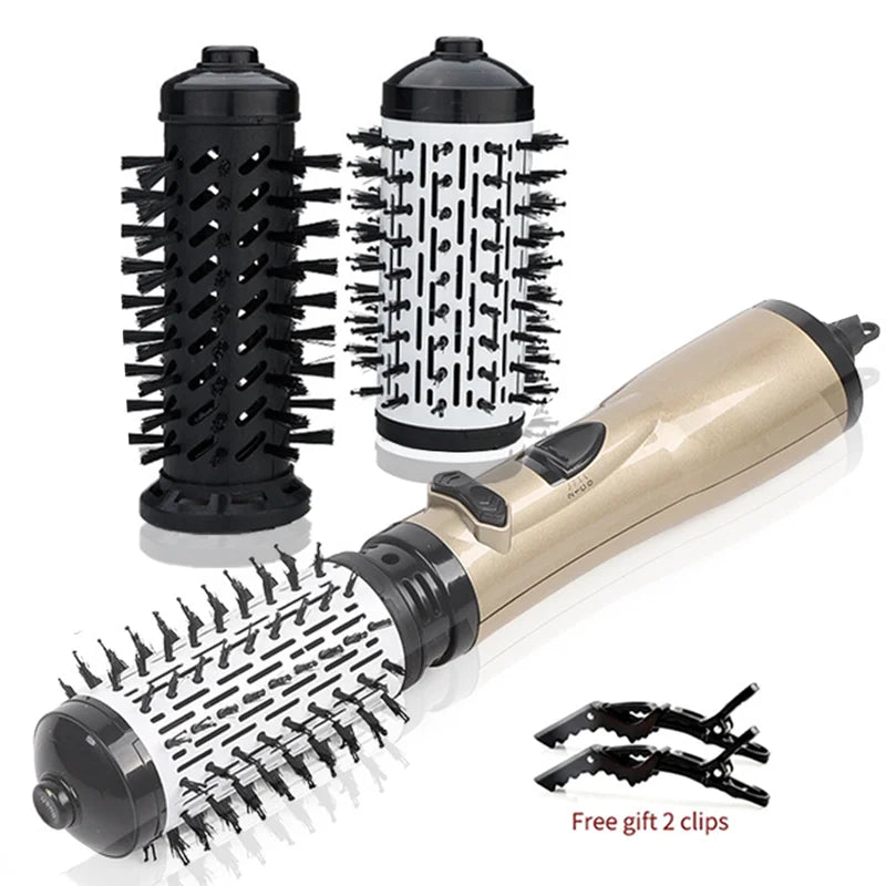 2-in-1 Hair Dryer Brush - Rotating Hot Air Styler Volumizer