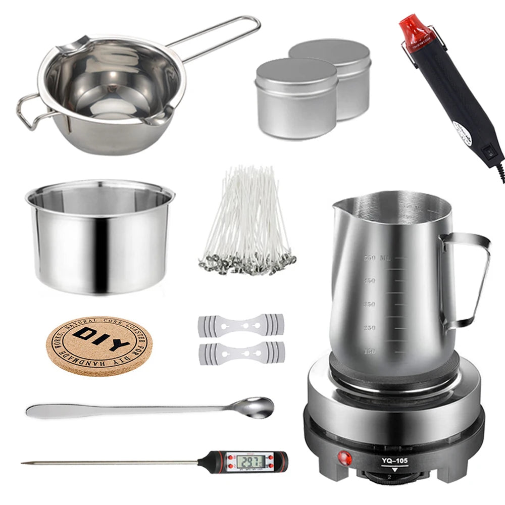 Candle Making Kit - Complete DIY Wax Melting Supplies Set - Image 2