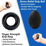 Hand Grip Strengthener - Finger Trainer Exercise Therapy Tool - Image 3