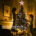 LED Christmas Tree Star Topper - Lighted Tree Top Decoration 15cm - Image 5