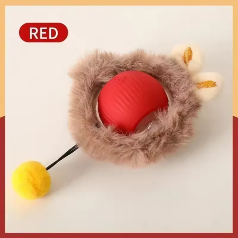 Hot cat toys are automatically teasing cat balls and self-exciting cat