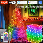 Smart LED String Lights - WiFi RGB Remote Control Christmas Decor - Image 7